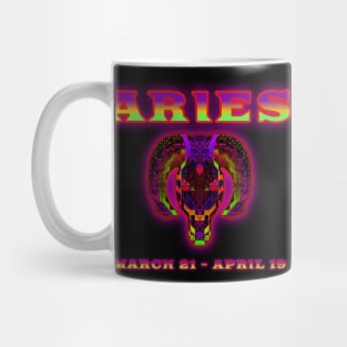 Aries 8b Black Mug